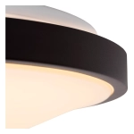 DASHER Lampa sufitowa Ø 34,8 cm LED 1x18W 2700K IP44 Czujnik ruchu i dzień/noc Czarny 79110/35/30 Lucide - zdjęcie dodatkowe 3